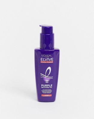 L'Oreal Elvive Colour Protect Purple Anti-Brassiness Hair Oil 100ml - ASOS Price Checker