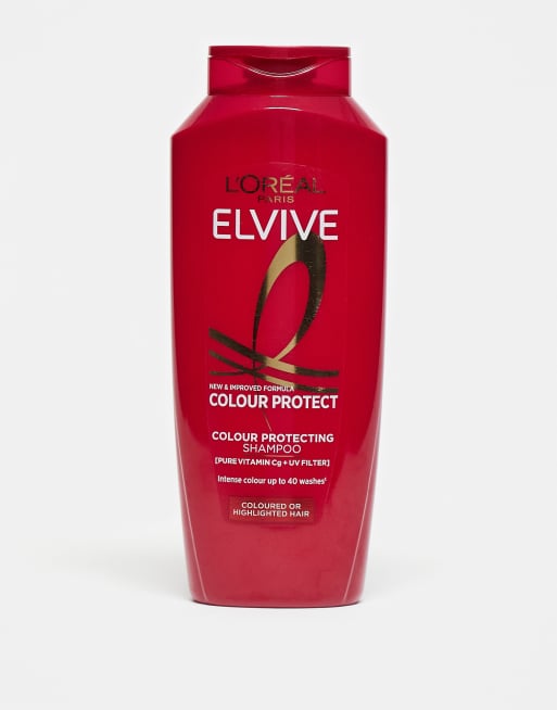 L'Oreal - Elvive Colour Protect - Shampoing pour cheveux colorés 500 ml