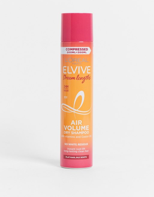 L'Oreal Paris Elvive Dream Lengths Air Volume Dry Shampoo, 4.16 oz 