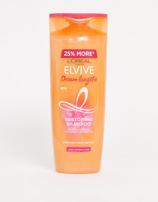 L'Oreal Elvive L'Oreal Elvive Dream Lengths Shampoo for Damaged Hair 500ml-No colour