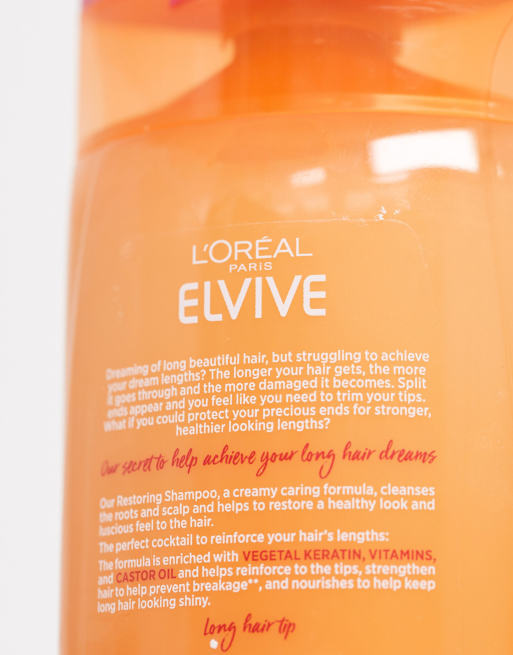 L'Oreal Elvive - Dream Lengths - Shampoo per capelli danneggiati 500 ml, 4 di 4