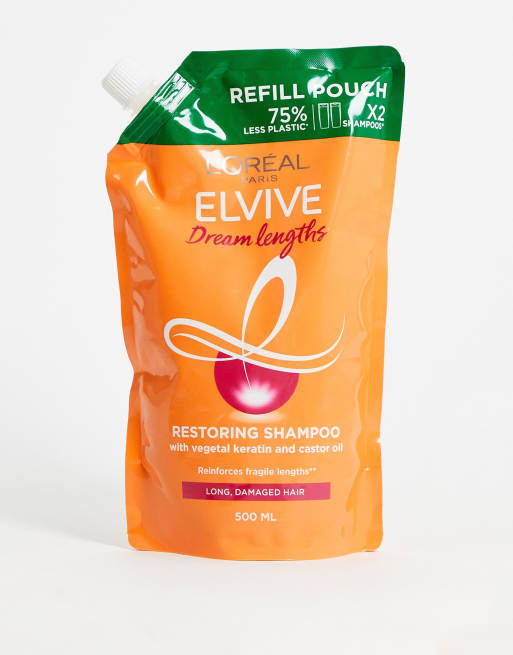L'Oreal – Elvive Dream Lengths – Wkład szampon do włosów długich i zniszczonych: 500 ml