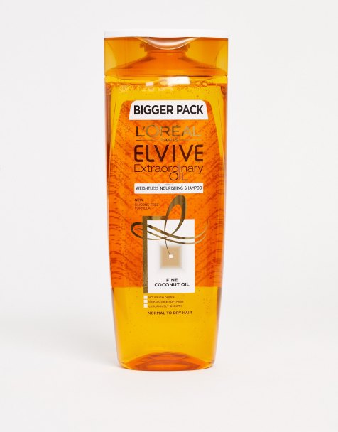 L'Oreal Elvive – Extraordinary Oil – Kokosshampoo für normales bis trockenes Haar, 500 ml