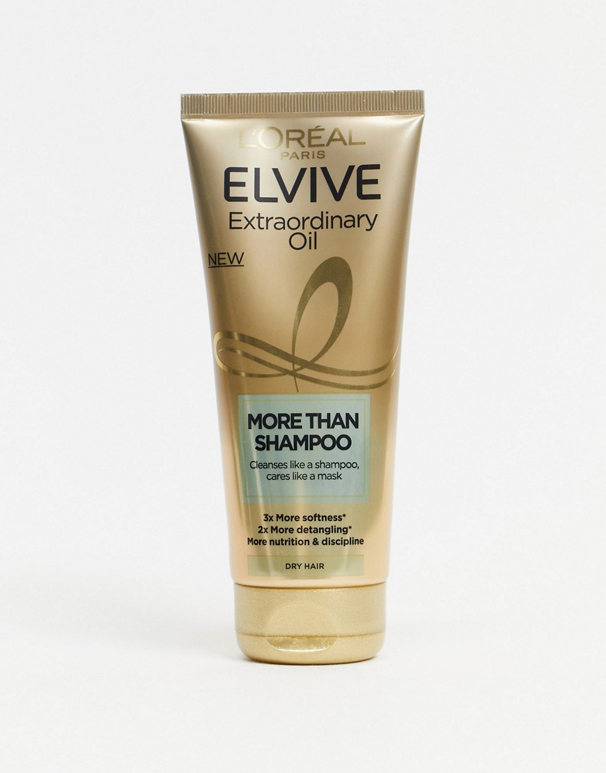 L'Oreal - Elvive - Extraordinary Oil More Than Shampoo 200ml-Geen kleur