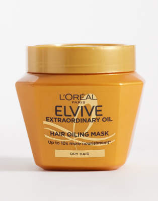 L'Oreal Elvive L'Oreal Elvive Extraordinary Oil Oiling Mask 300ml-No colour