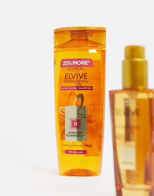 L'Oreal Elvive Extraordinary Oil Shampoo for Dry Hair 500ml, 2 of 4