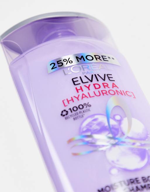 L'Oreal Elvive Hydra Hyaluronic Acid Shampoo 500ml, moisturising for dehydrated hair, 4 of 4