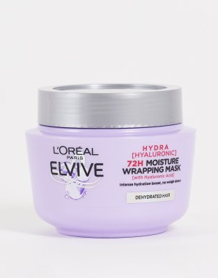 L'Oreal -Elvive Hydra Hyaluronic Haarmaske mit Hyaluronsäure-Keine Farbe