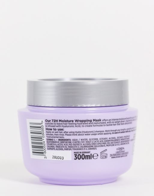 L'Oreal Elvive Hydra Hyaluronic Hair Mask with Hyaluronic Acid, 4 of 4