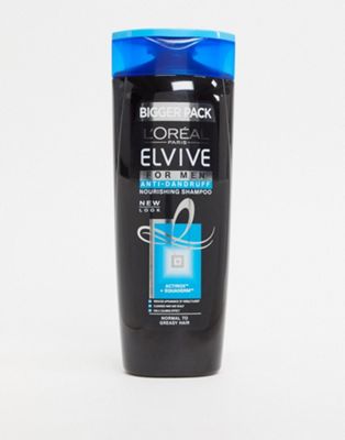 L'Oreal Elvive Men Anti Dandruff Normal Hair Shampoo 500ml - ASOS Price Checker