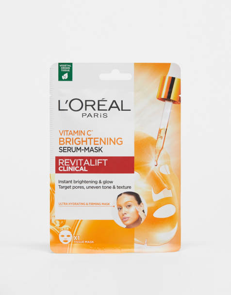 L'Oreal Instant Brightening Serum Mask infused with Vitamin C and Salicylic Acid 26g - view 1