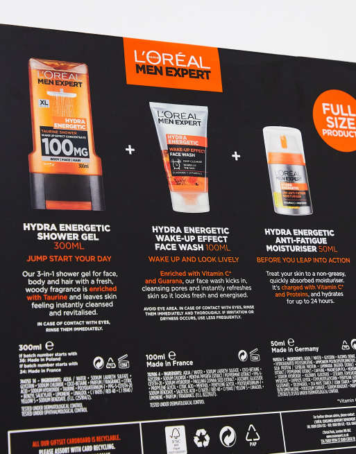L'oreal Men Expert Alive and Kicking Gift Set - 11% Saving | ASOS