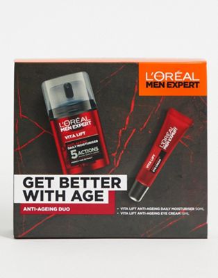 L'Oreal Men Expert Get Better With Age Anti-Aging Duo Gift Set