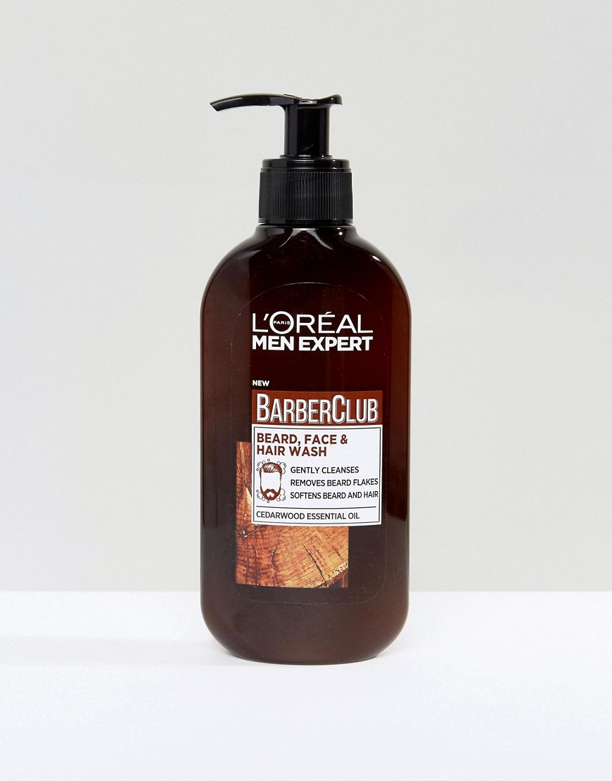 L'Oreal Men Expert - Barber Club - Detergente 200 ml-Nessun colore