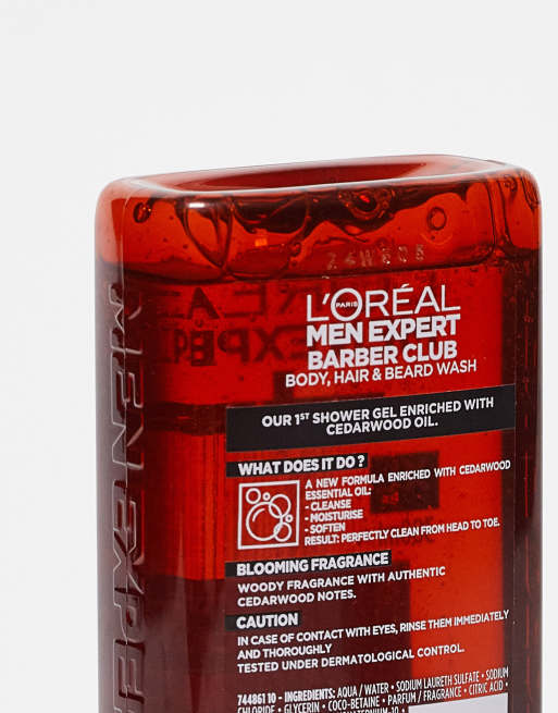 L'Oreal Men Expert – Barber Club – Duschgel för kropp, ansikte och hår 300ml, 2 av 4