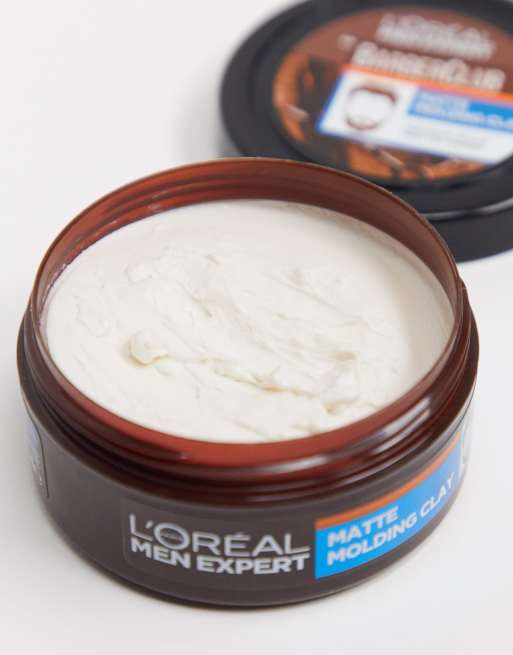 L'Oreal Men Expert Barber Club Messy Hair Molding Clay 75ml | ASOS