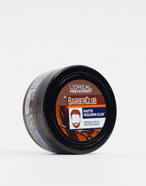 L'Oreal Men Expert – Barber Club Messy Hair Molding Clay – Hårkräm 75ml, 3 av 4