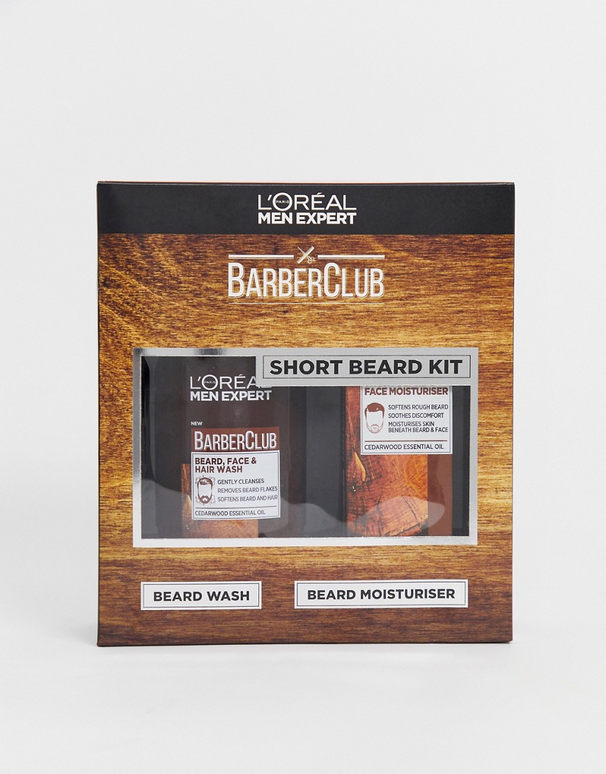 L'Oreal Men Expert Barber Club Skæg-kit til korte skæg-Ingen farve