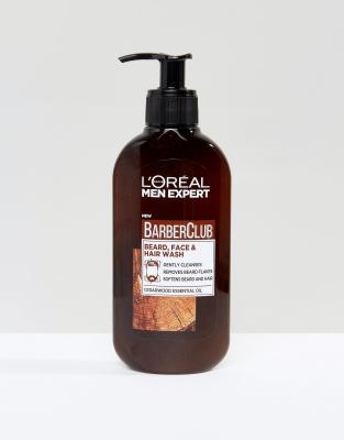 L'Oreal Men Expert Barber Club Wash 200ml-No Colour