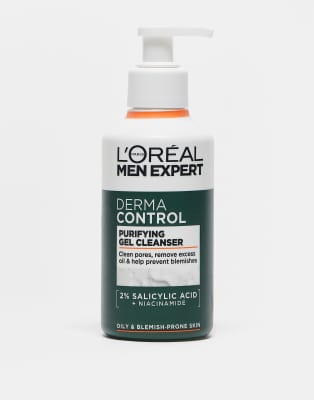 L'Oreal Men Expert - Derma Control - Reinigungsgel, 260 ml-Keine Farbe