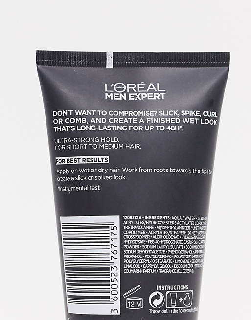 L'Oreal Men Expert Extreme Fix Indestructible Hair Gel 150ml | ASOS