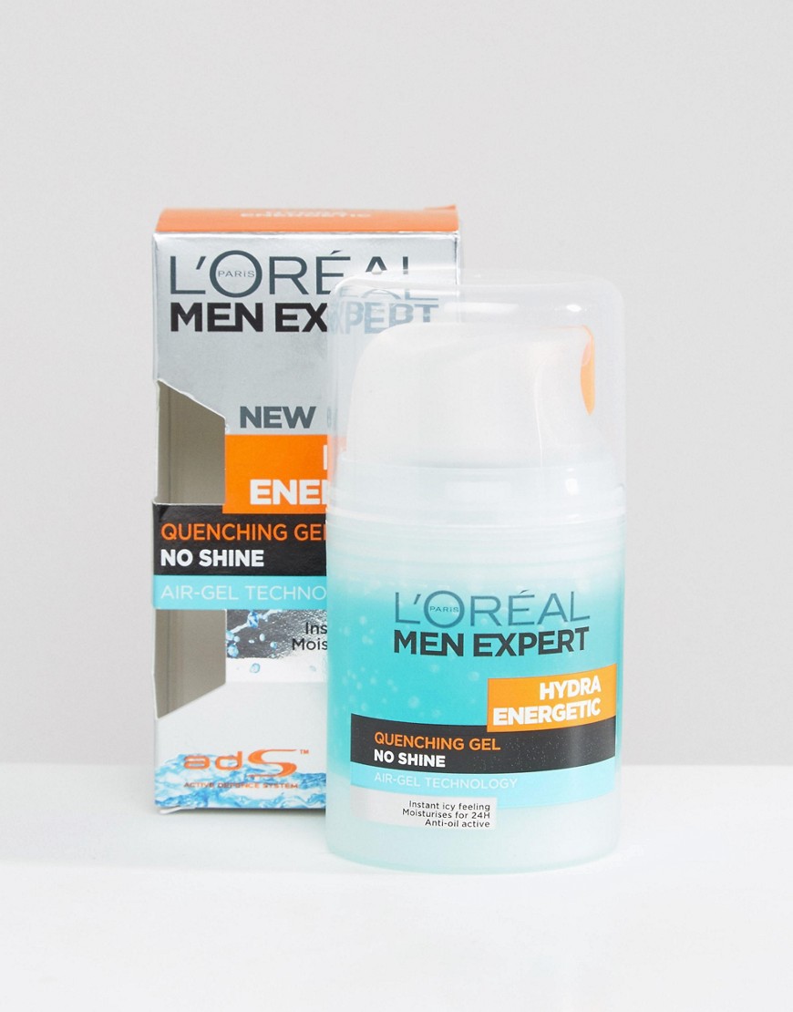L'Oreal Men Expert – Hydra Energetic Moisturiser Quenching Gel 50 ml – Återfuktande gel-Flerfärgad