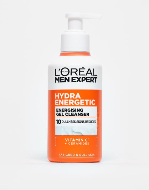 L'Oreal Men Expert – Hydra Energetic Pump Cleanser – Płyn oczyszczający z pompką, 260 ml - view 1