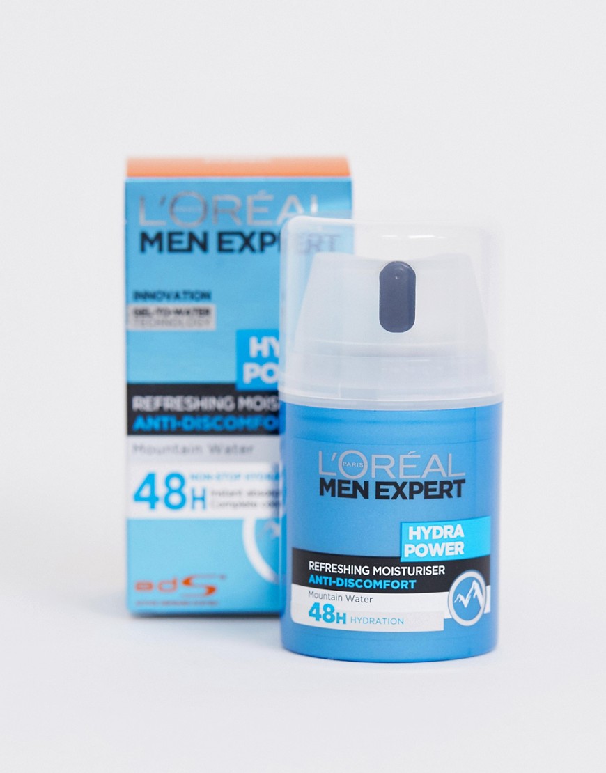 L'Oreal Men Expert - Hydra Power - Crema idratante rinfrescante 50 ml-Nessun colore