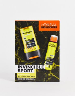 L'Oreal Men Expert Invincible sport shower gel & deodorant