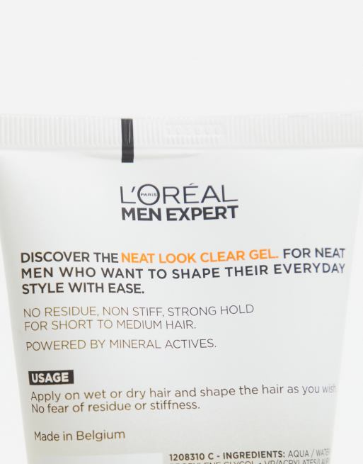 L'Oreal Men Expert InvisiControl Neat Look Clear Gel, 3 of 4
