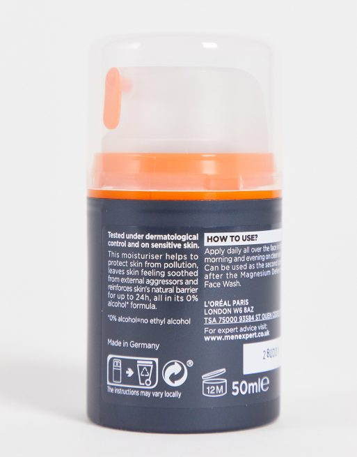 L'Oreal Men Expert Magnesium Defence Hypoallergenic Sensitive Moisturiser, 4 of 4
