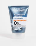 [L'Oreal Men Expert] L'Oreal Men Expert Magnesium Defence Sensitive Face Wash-No colour No Size No colour