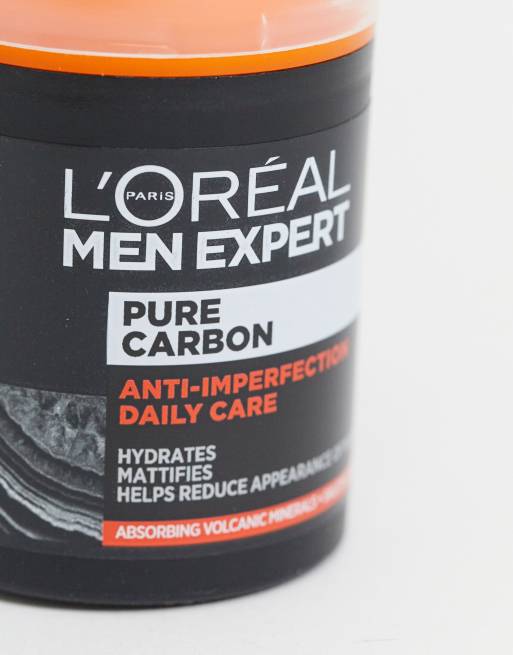 L'Oréal Men Expert - Pure Anti-Spot - Dagelijkse, exfoliërende gezichtscrème met houtskool, 50ml, 2 van 4