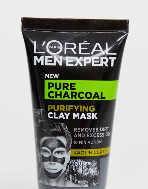 L'Oreal Men Expert Pure Charcoal Purifying Clay Mask 50ml, 3 of 4