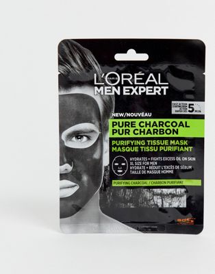 L'Oreal Men Expert – Pure Charcoal – Reinigende Tuchmaske