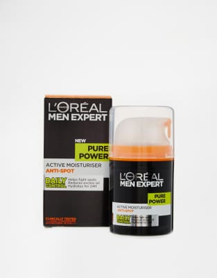 loreal pure power moisturiser