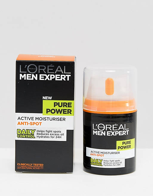 L'Oreal Men Expert - Pure Power - Crema idratante anti brufoli 50 ml