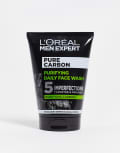 [L'Oreal Men Expert] L'Oreal Men Expert Pure Purifying Daily Face Wash 100ml-No colour No Size No colour