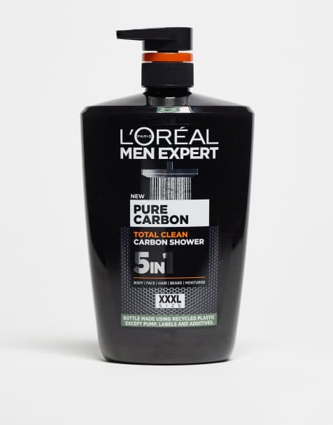 MEN EXPERT pure carbon shower gel 5 in 1 L'Oréal París Shampoos - Perfumes  Club