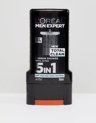 L'Oreal Men Expert L'Oreal Men Expert Total Clean Shower Gel 300ml-No colour