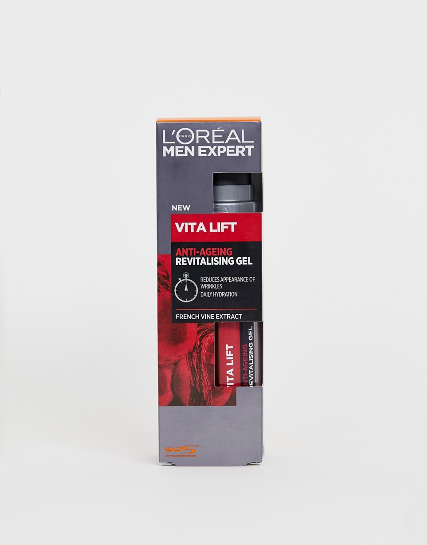 L'Oreal Men Expert Vita Lift Anti Wrinkle Gel Moisturiser 50ml-No colour