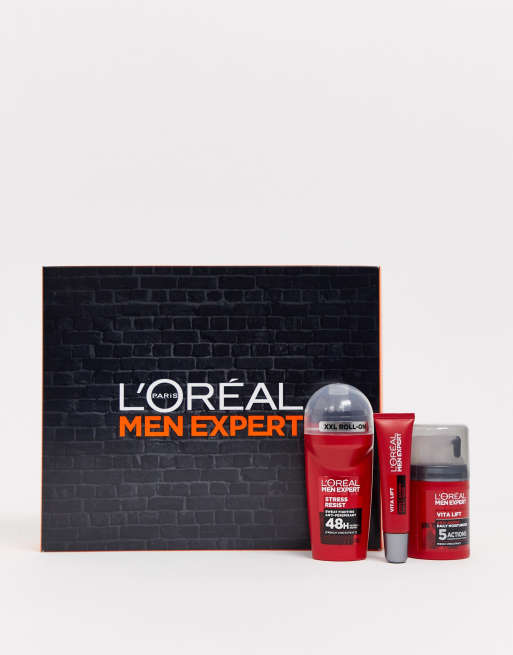 L'Oreal Men Expert- Zestaw kosmetyków nawilżających dla mężczyzn opóźniających oznaki starzenia