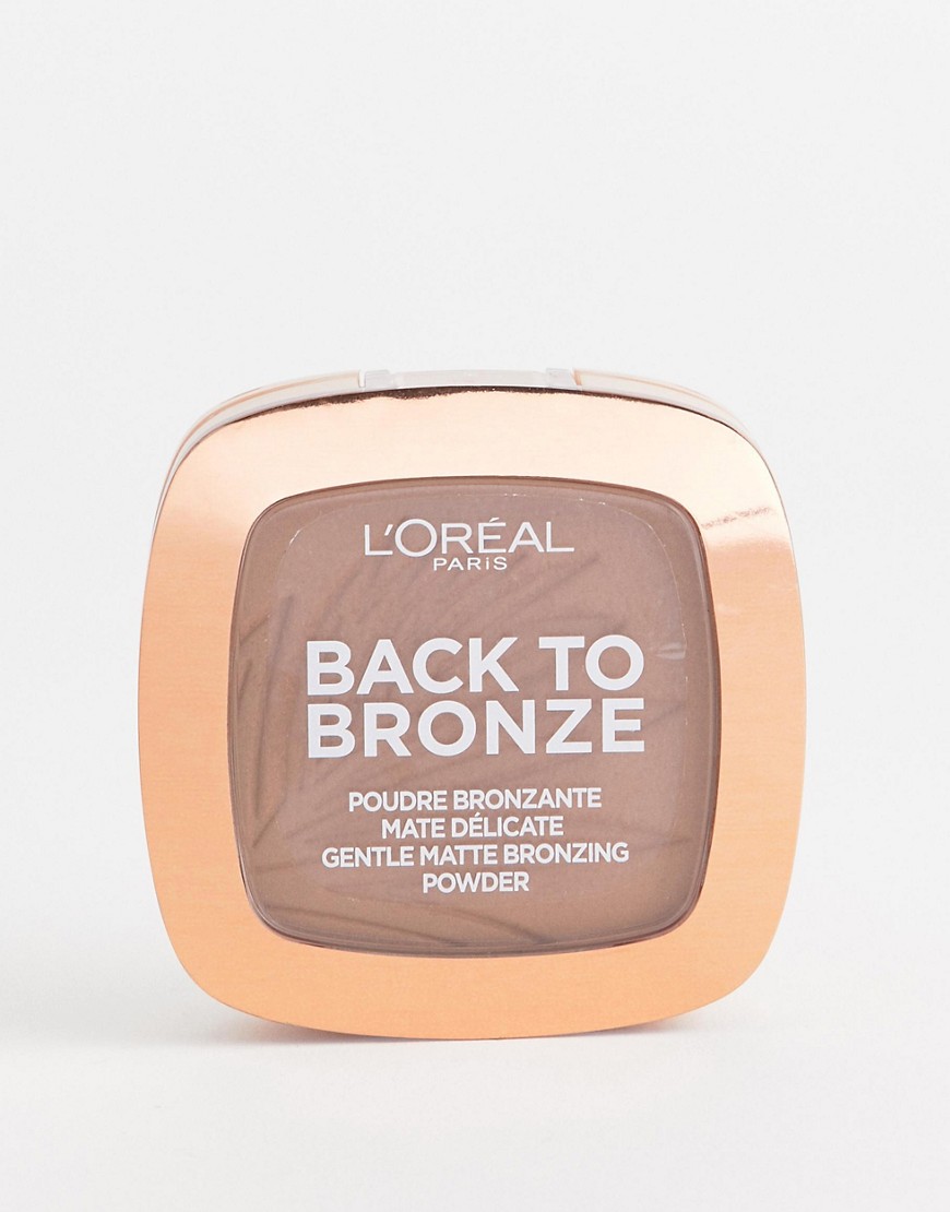 L'Oreal Paris - Back To Bronze - Mat bronzing poeder-Bruin