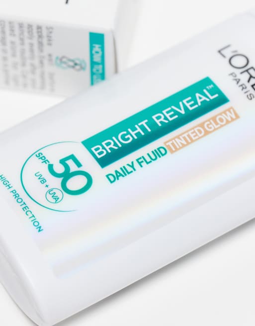 L'Oreal Paris – Bright Reveal Daily Fluid Tinted Glow – Getöntes Feuchtigkeitsfluid mit LSF 50+ Pearl Glow, 50 ml, 4 von 4