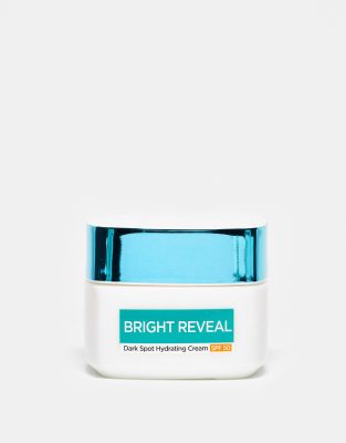 L'Oréal Paris - Bright Reveal - Feuchtigkeitsspendende Gesichtscreme gegen dunkle Flecken LSF 50, 50 ml-Keine Farbe