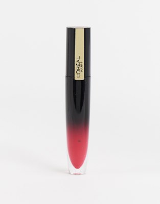 L‘Oreal Paris Brilliant Signature Lip Ink 303 'Be Independent' – Orangeton, Hochglänzend