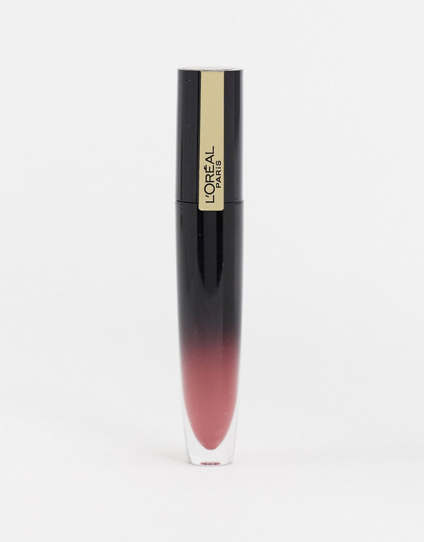 L'Oreal Paris — Brilliant Signature High Shine Colour Lip Ink — Be Outstanding-Pink