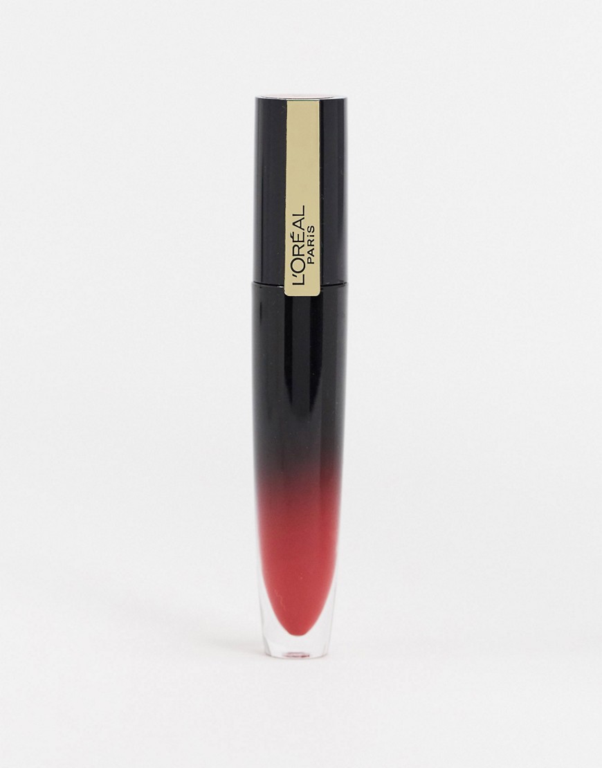 L'Oreal Paris — Brilliant Signature High Shine Colour Lip Ink — Be Powerful-Pink