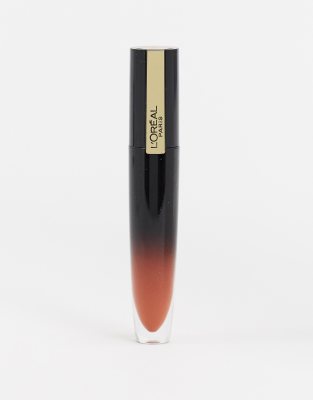 L‘Oreal Paris Brilliant Signature Lip Ink 303 'Be Independent' – Orangeton, Hochglänzend