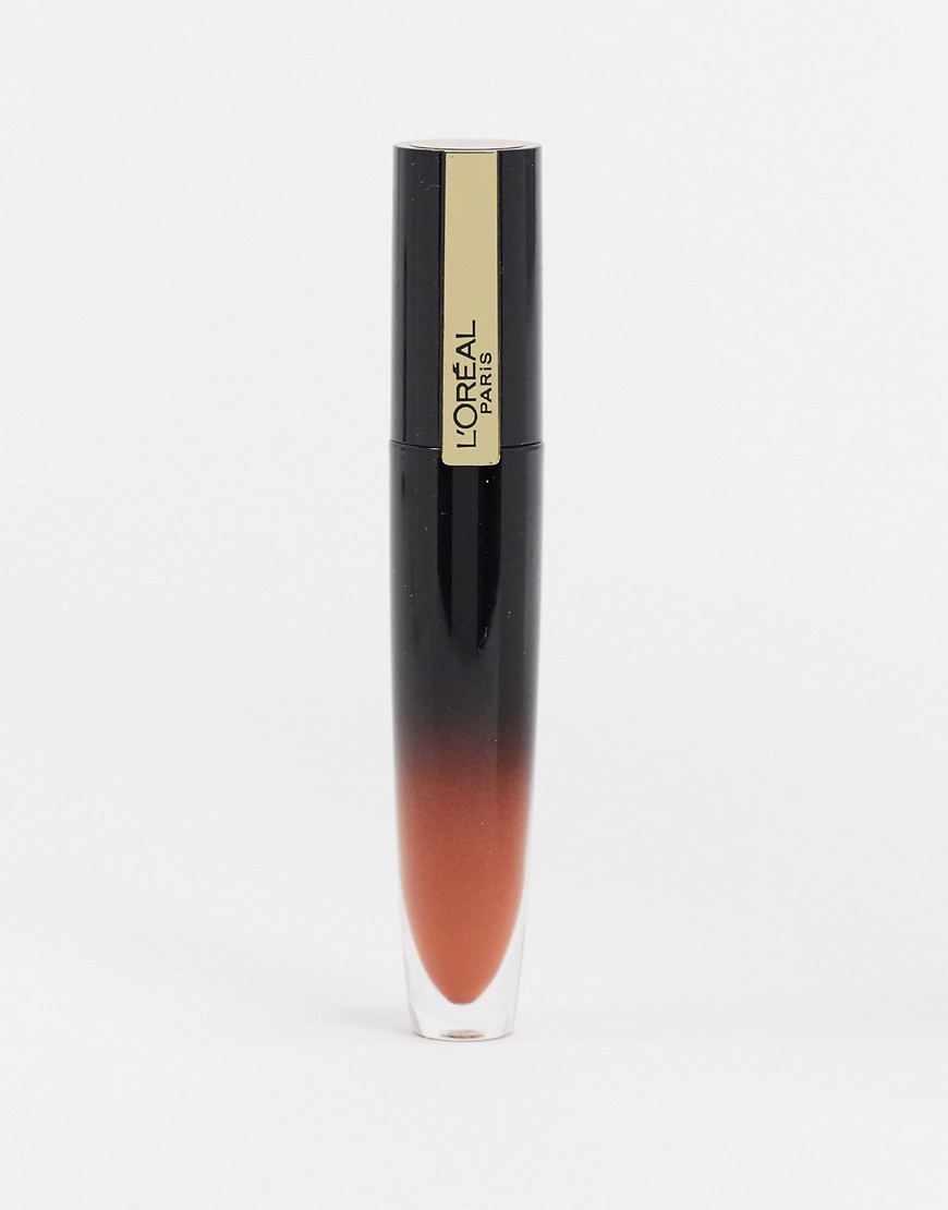 L'Oreal Paris — Brilliant Signature High Shine Colour Lip Ink — Be Unfraid-Pink